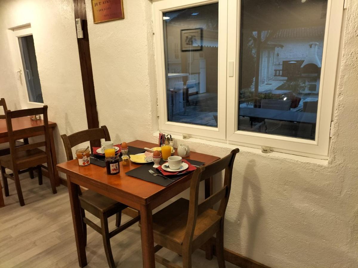 Blanzaguet-Saint-Cybard Le Jardin Des Hirondelles Bed & Breakfast エクステリア 写真